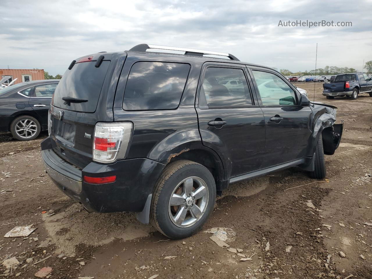 2011 Mercury Mariner Premier Черный vin: 4M2CN9HG1BKJ01697