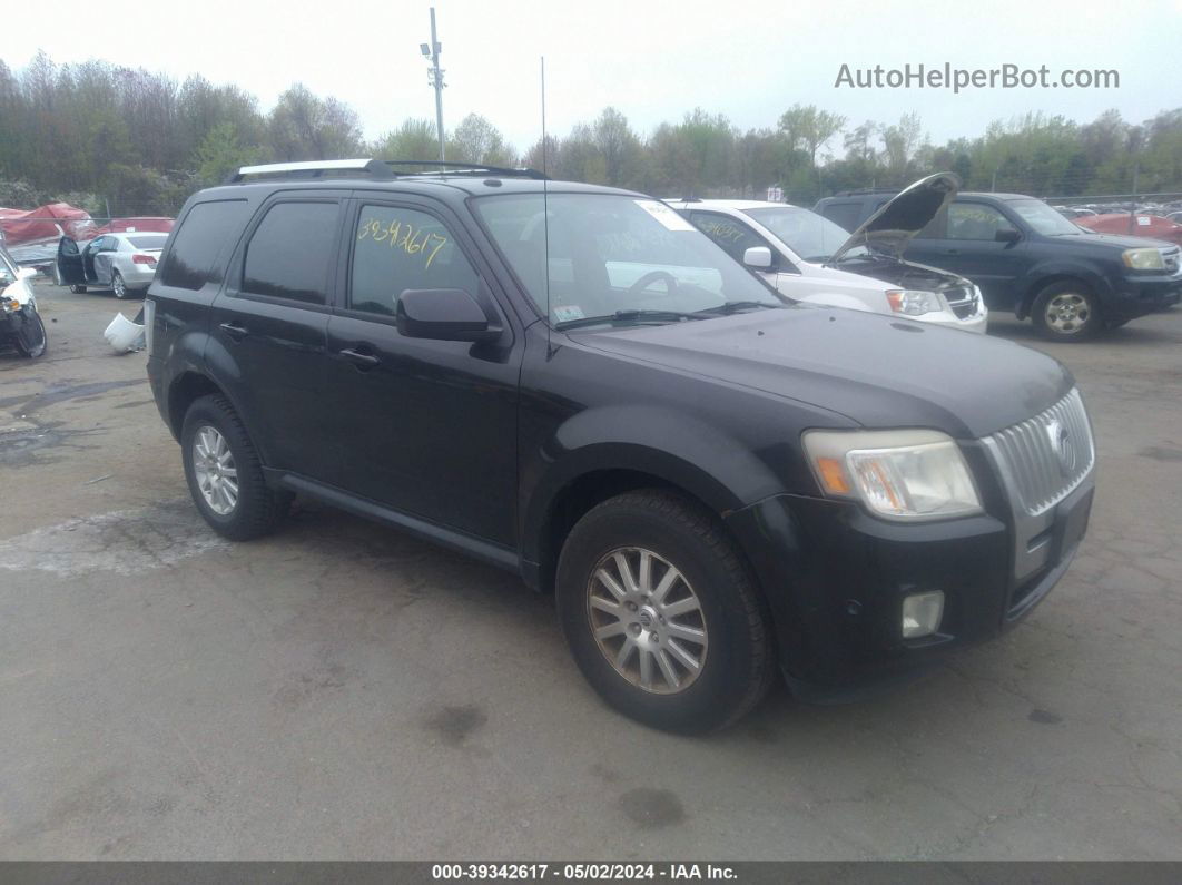 2011 Mercury Mariner Premier Black vin: 4M2CN9HG1BKJ03398