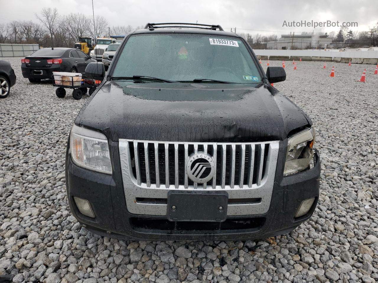 2011 Mercury Mariner Premier Black vin: 4M2CN9HG1BKJ03434