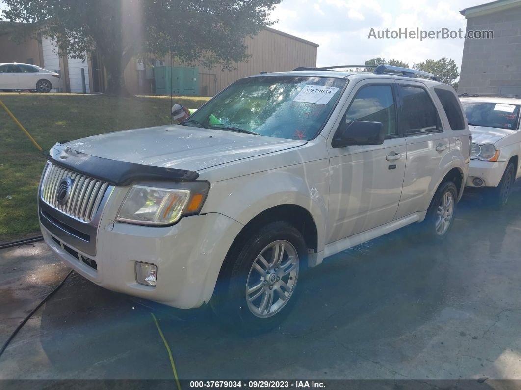 2010 Mercury Mariner Premier Белый vin: 4M2CN9HG2AKJ15459