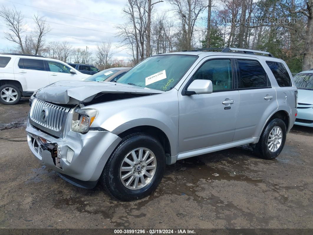 2010 Mercury Mariner Premier Silver vin: 4M2CN9HG2AKJ27272