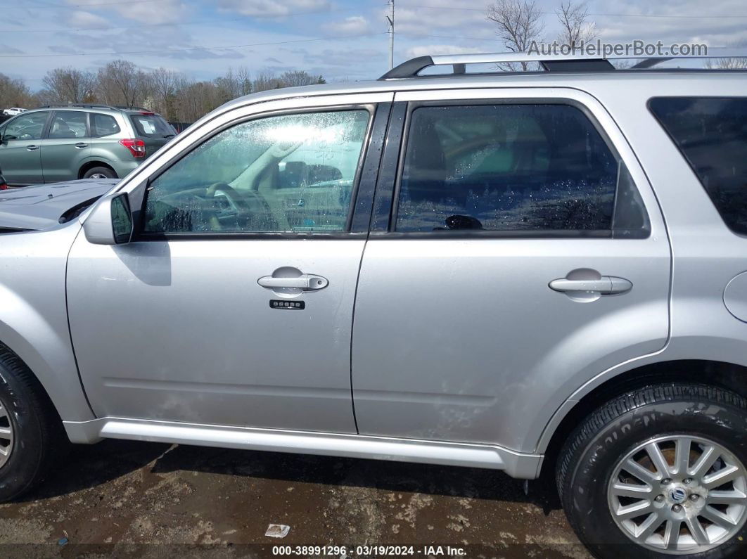 2010 Mercury Mariner Premier Silver vin: 4M2CN9HG2AKJ27272