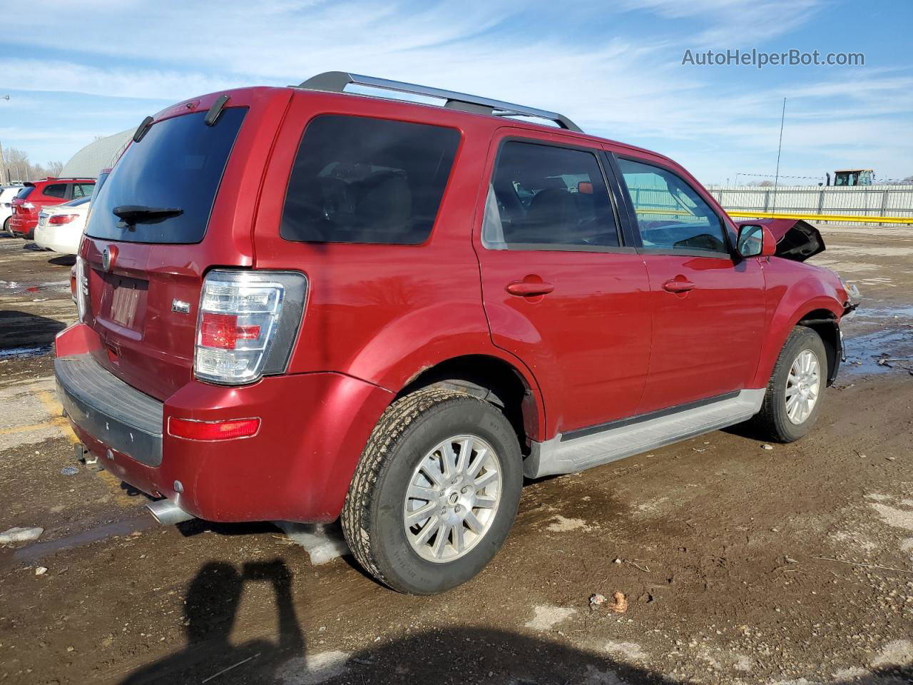 2010 Mercury Mariner Premier Red vin: 4M2CN9HG3AKJ18337