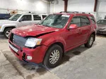 2010 Mercury Mariner Premier Red vin: 4M2CN9HG3AKJ18385