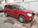 2010 Mercury Mariner Premier Red vin: 4M2CN9HG3AKJ18385