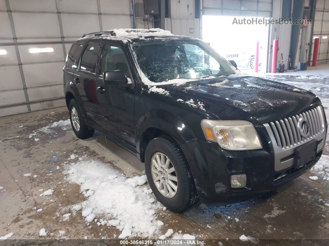 2011 Mercury Mariner Premier Black vin: 4M2CN9HG3BKJ01958