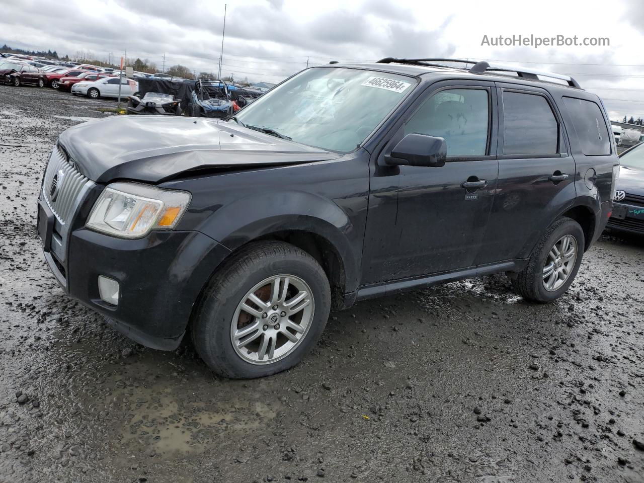 2010 Mercury Mariner Premier Черный vin: 4M2CN9HG4AKJ11686