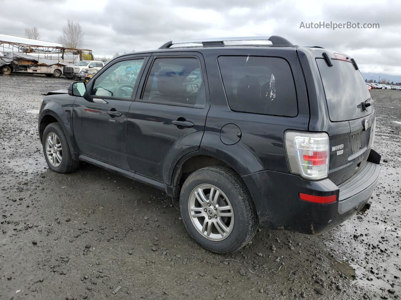 2010 Mercury Mariner Premier Black vin: 4M2CN9HG4AKJ11686