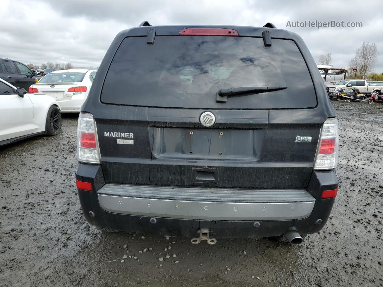 2010 Mercury Mariner Premier Black vin: 4M2CN9HG4AKJ11686