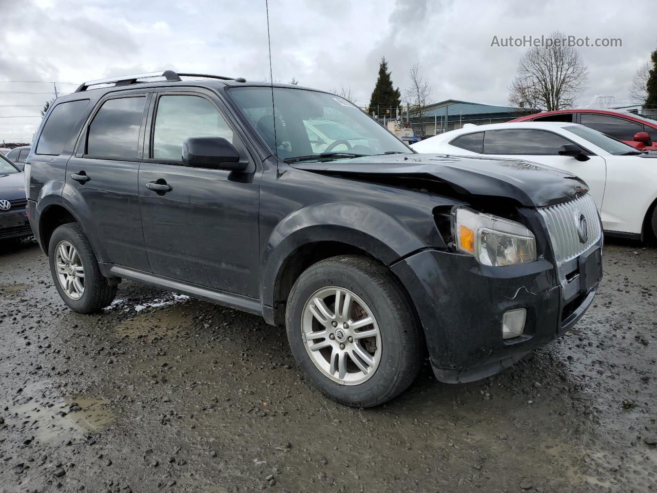 2010 Mercury Mariner Premier Black vin: 4M2CN9HG4AKJ11686