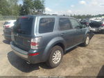 2010 Mercury Mariner Premier Синий vin: 4M2CN9HG4AKJ21134