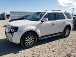 2010 Mercury Mariner Premier White vin: 4M2CN9HG4AKJ28780