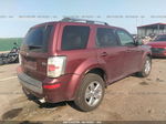 2010 Mercury Mariner Premier Maroon vin: 4M2CN9HG5AKJ11079