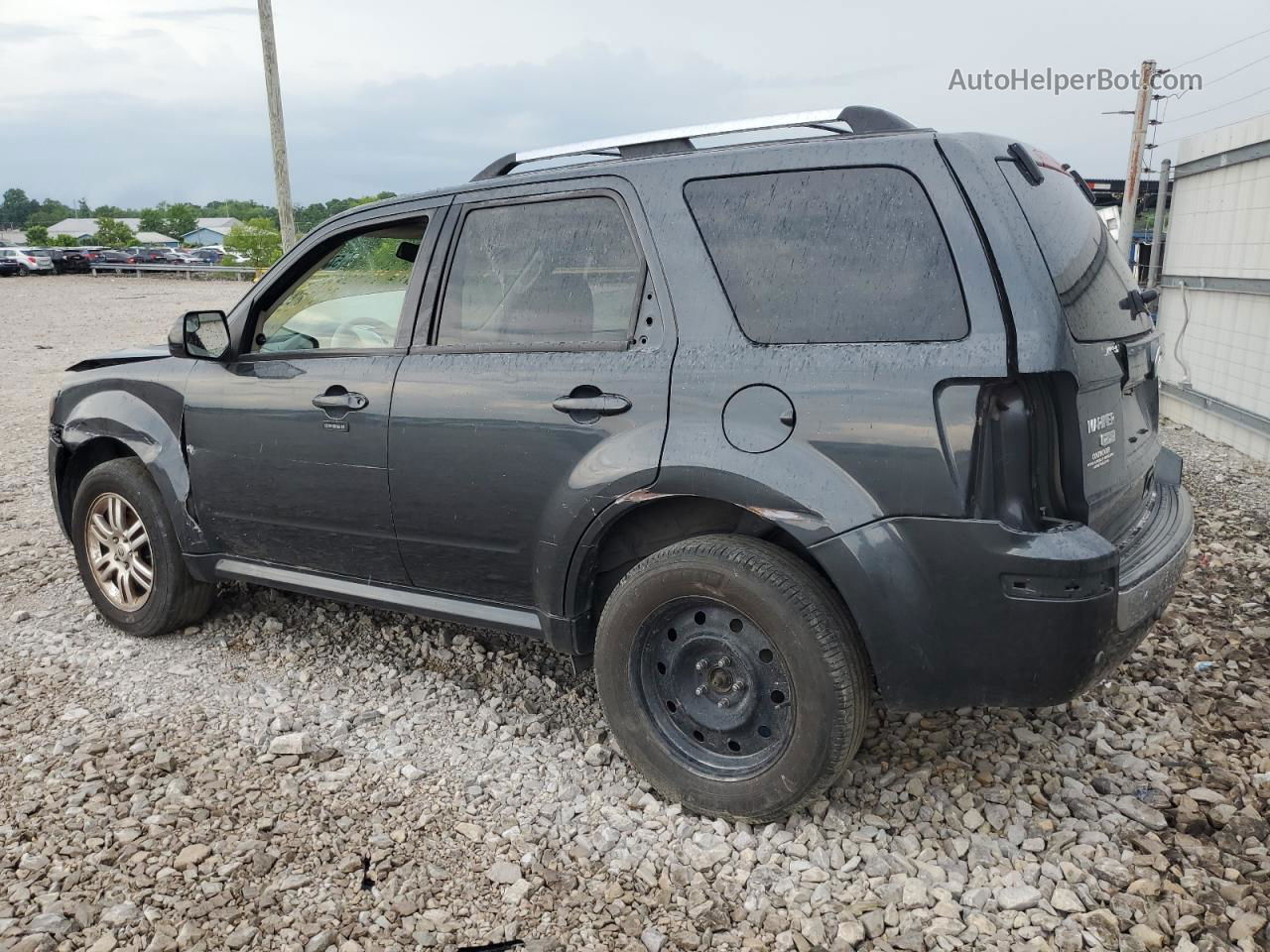 2010 Mercury Mariner Premier Black vin: 4M2CN9HG5AKJ11986