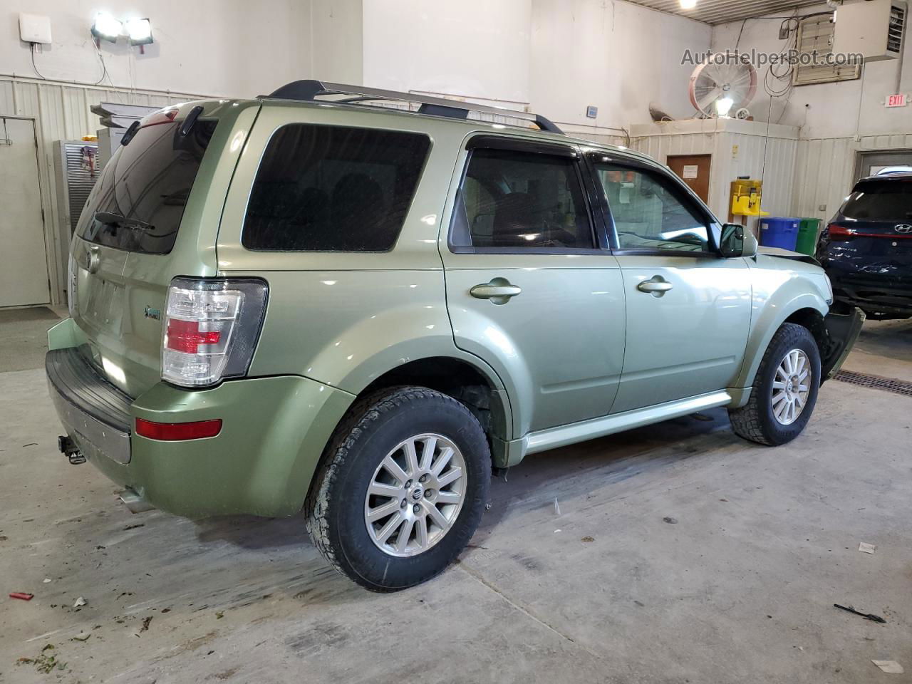 2010 Mercury Mariner Premier Green vin: 4M2CN9HG5AKJ15147