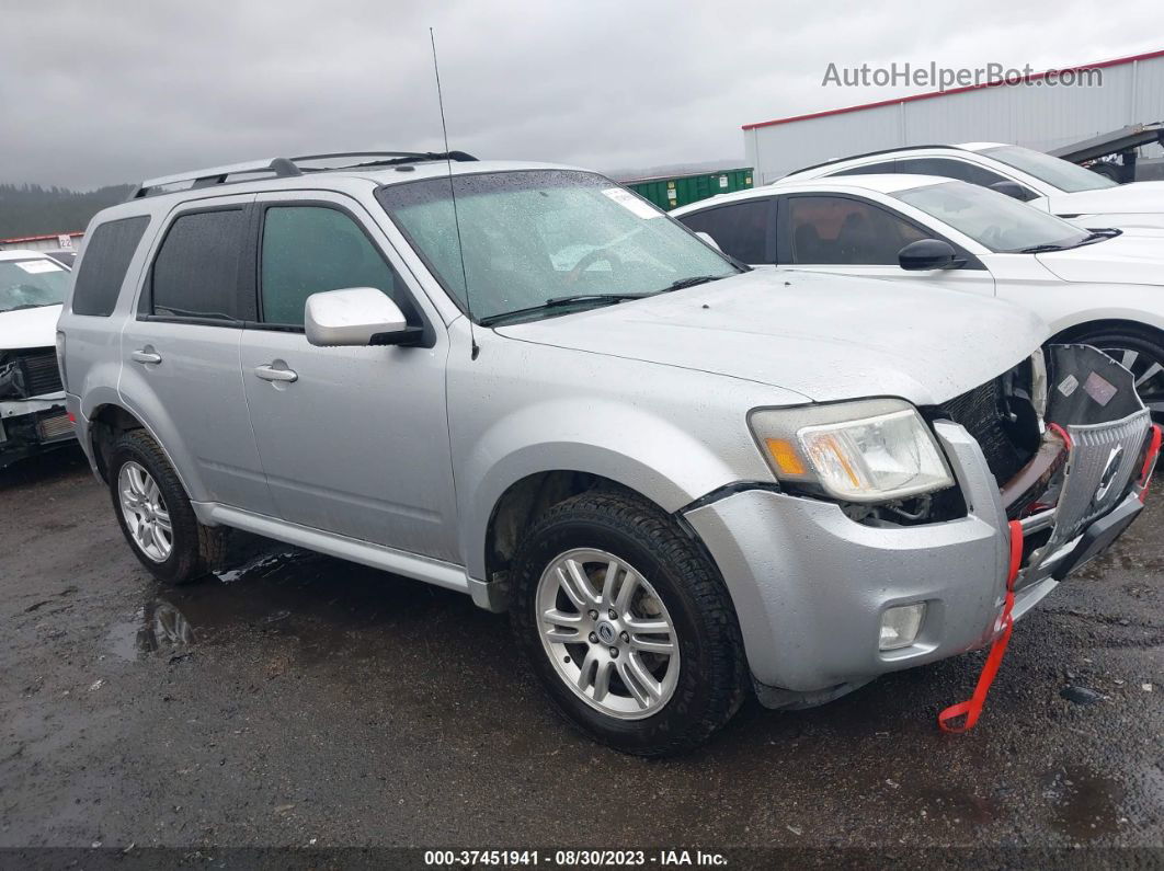 2010 Mercury Mariner Premier Silver vin: 4M2CN9HG5AKJ28609