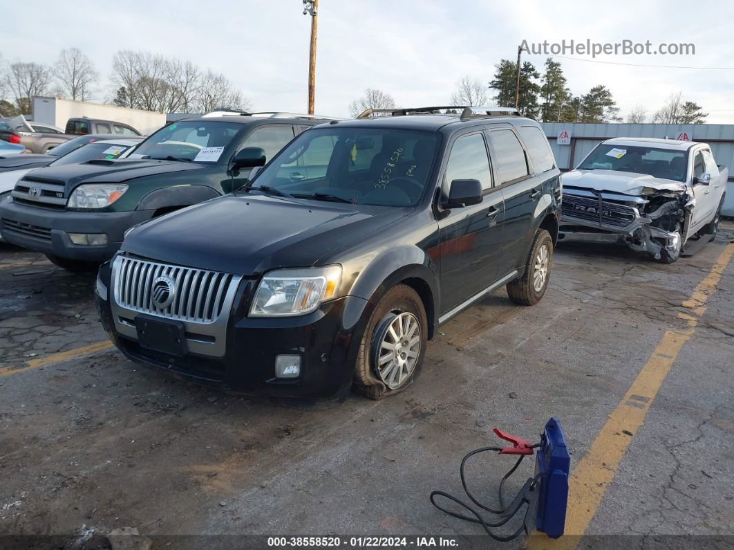 2010 Mercury Mariner Premier Black vin: 4M2CN9HG5AKJ30375