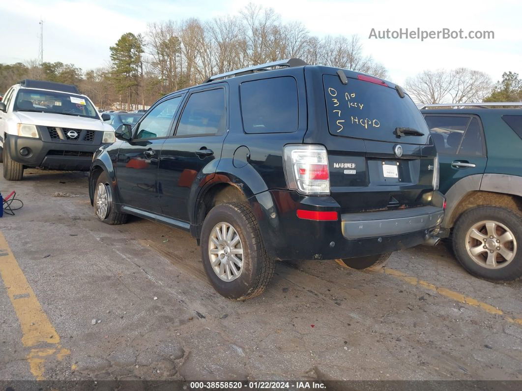 2010 Mercury Mariner Premier Black vin: 4M2CN9HG5AKJ30375