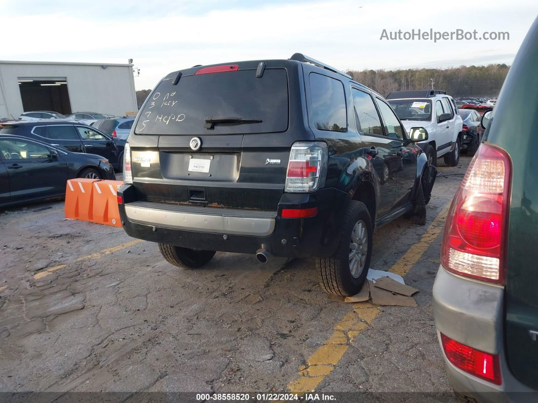 2010 Mercury Mariner Premier Black vin: 4M2CN9HG5AKJ30375