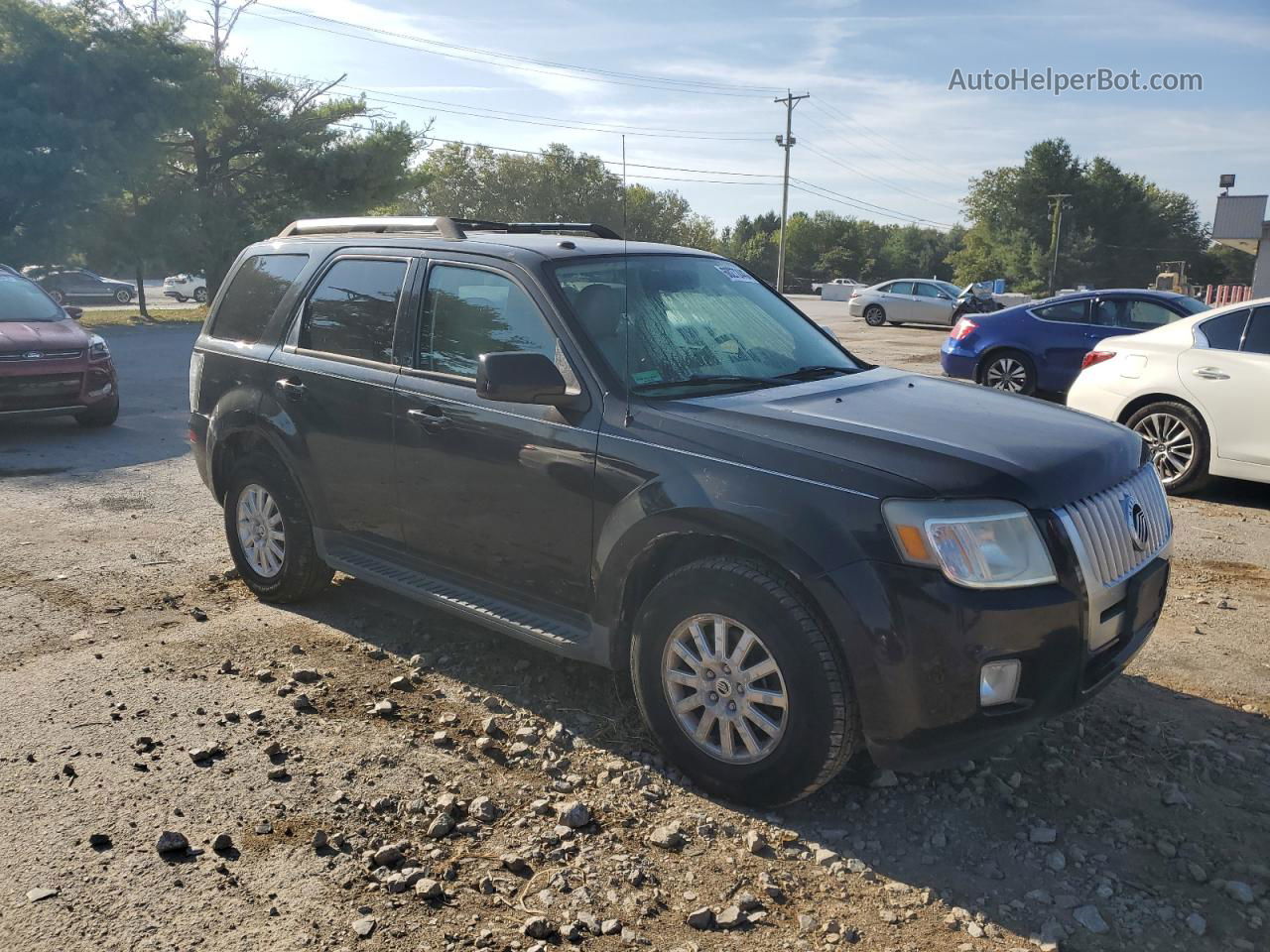 2011 Mercury Mariner Premier Черный vin: 4M2CN9HG5BKJ00195