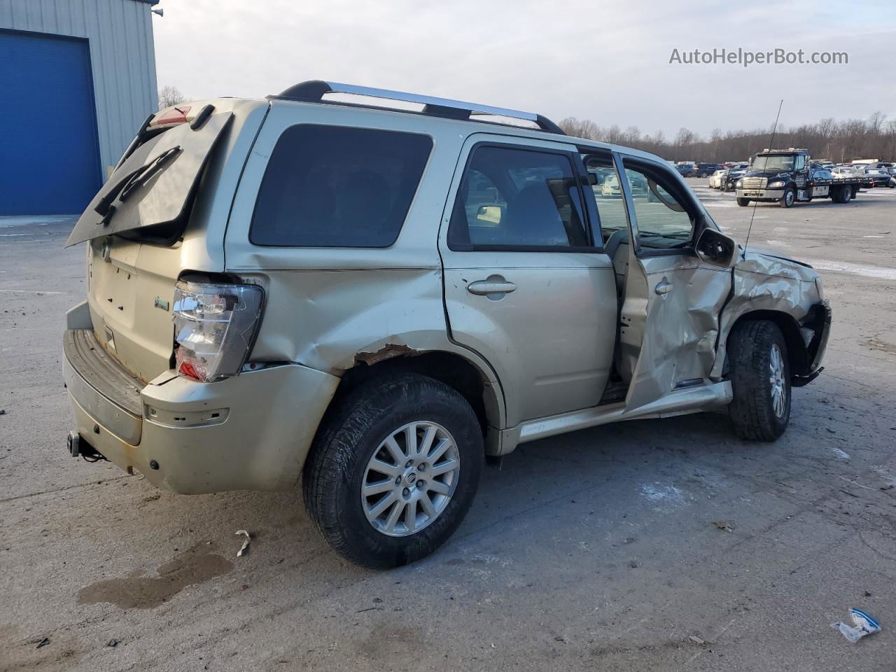 2011 Mercury Mariner Premier Beige vin: 4M2CN9HG5BKJ04683