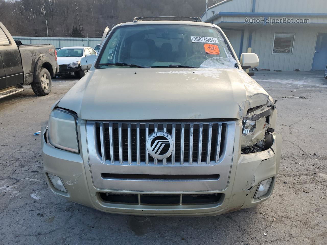 2011 Mercury Mariner Premier Бежевый vin: 4M2CN9HG5BKJ04683