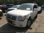 2011 Mercury Mariner Premier White vin: 4M2CN9HG5BKJ08183