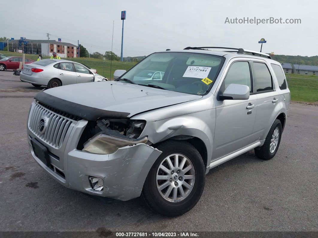 2011 Mercury Mariner Premier Silver vin: 4M2CN9HG6BKJ07186