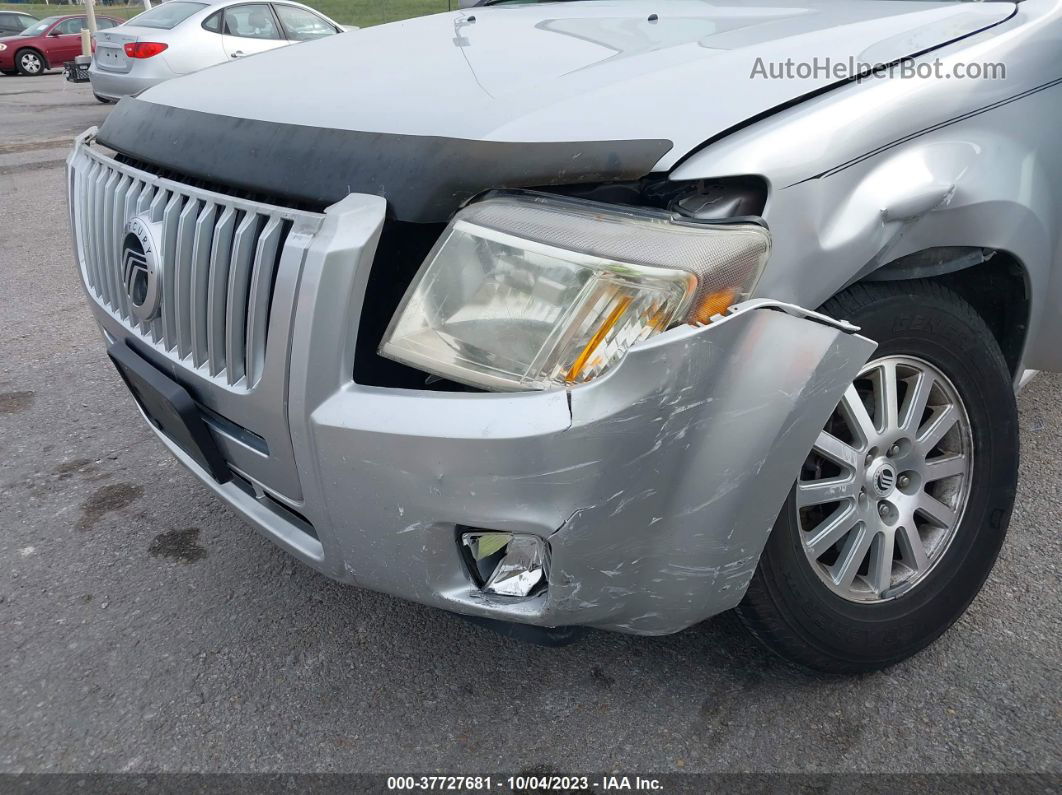 2011 Mercury Mariner Premier Silver vin: 4M2CN9HG6BKJ07186