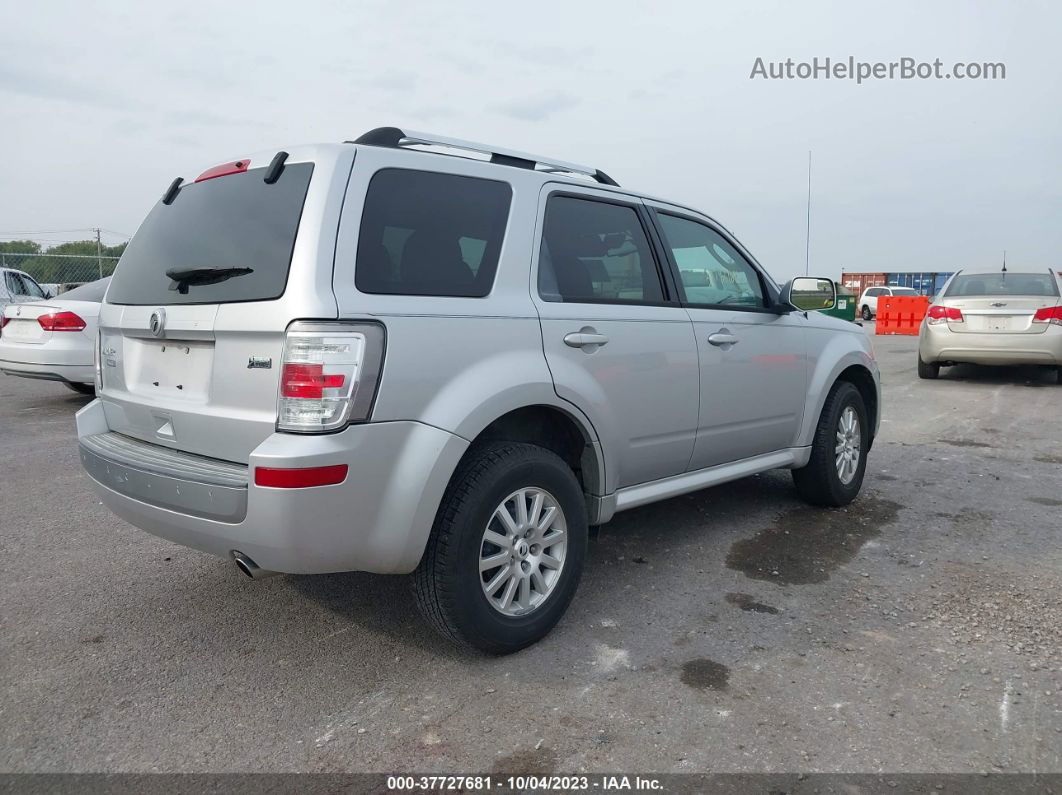 2011 Mercury Mariner Premier Silver vin: 4M2CN9HG6BKJ07186