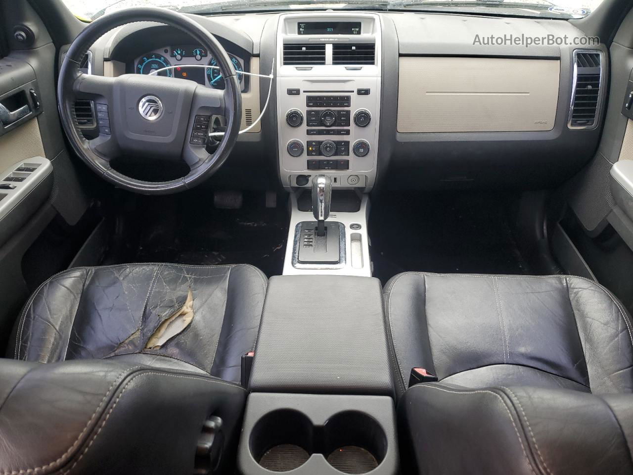 2010 Mercury Mariner Premier Синий vin: 4M2CN9HG7AKJ01993