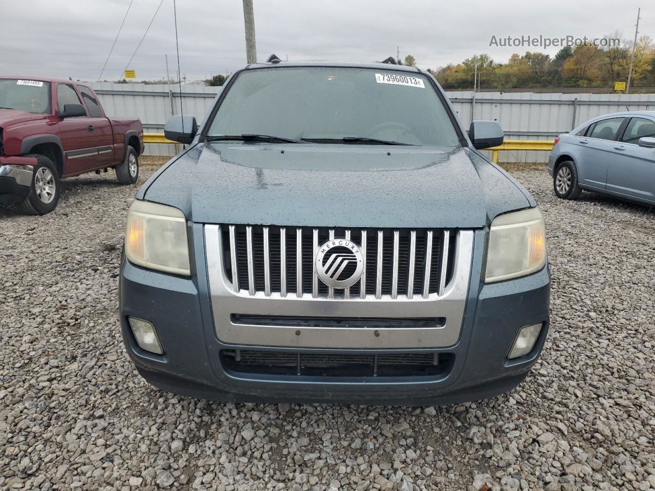 2010 Mercury Mariner Premier Blue vin: 4M2CN9HG7AKJ01993