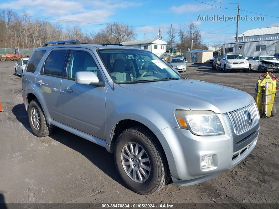 2010 Mercury Mariner Premier Silver vin: 4M2CN9HG7AKJ03078