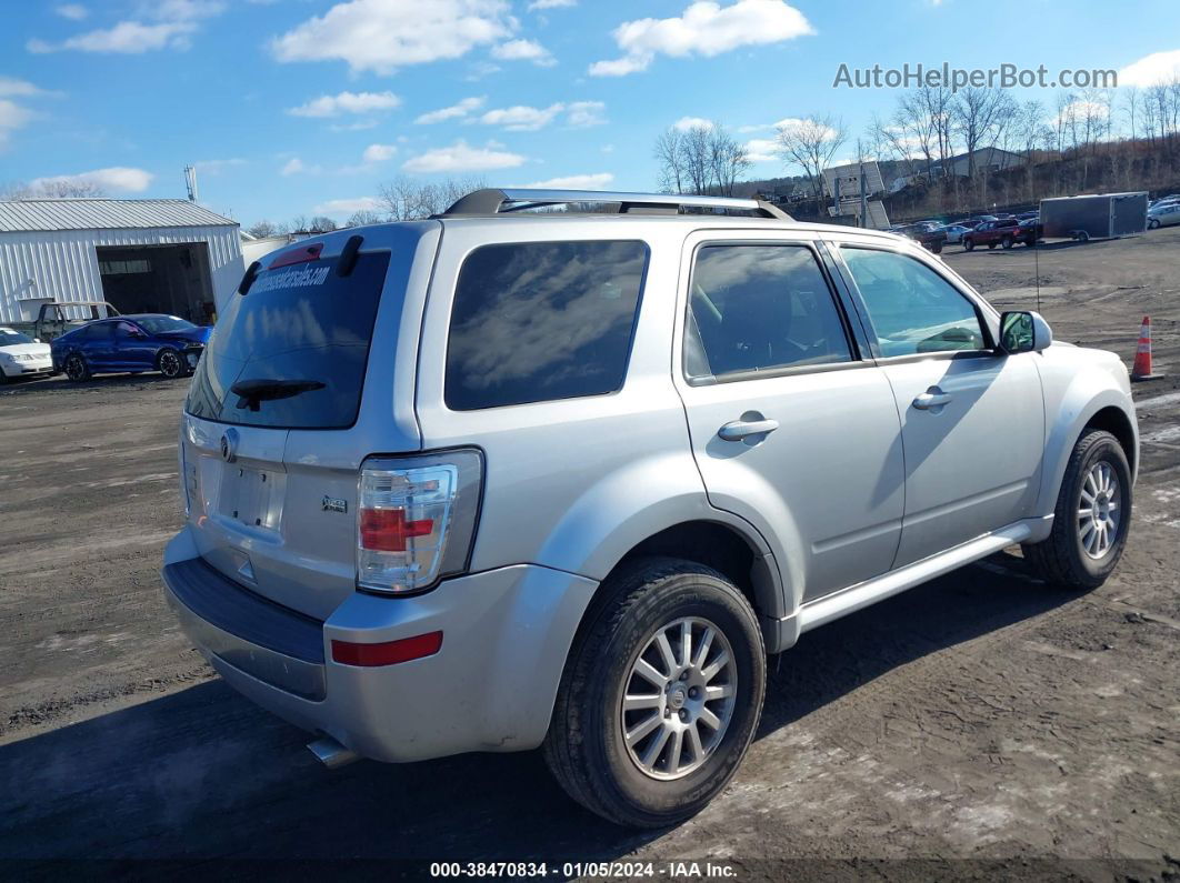 2010 Mercury Mariner Premier Silver vin: 4M2CN9HG7AKJ03078