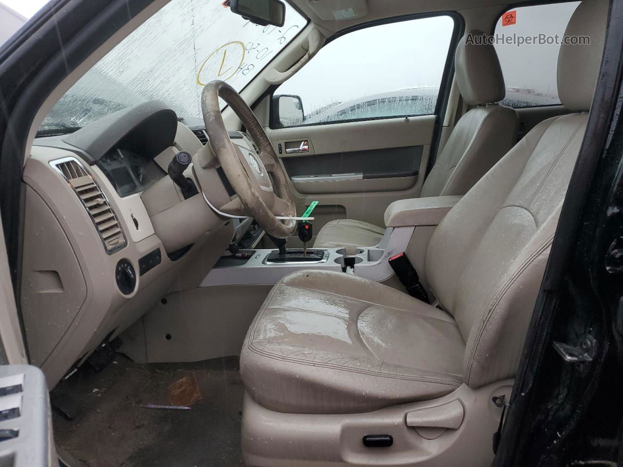 2010 Mercury Mariner Premier Черный vin: 4M2CN9HG7AKJ08846