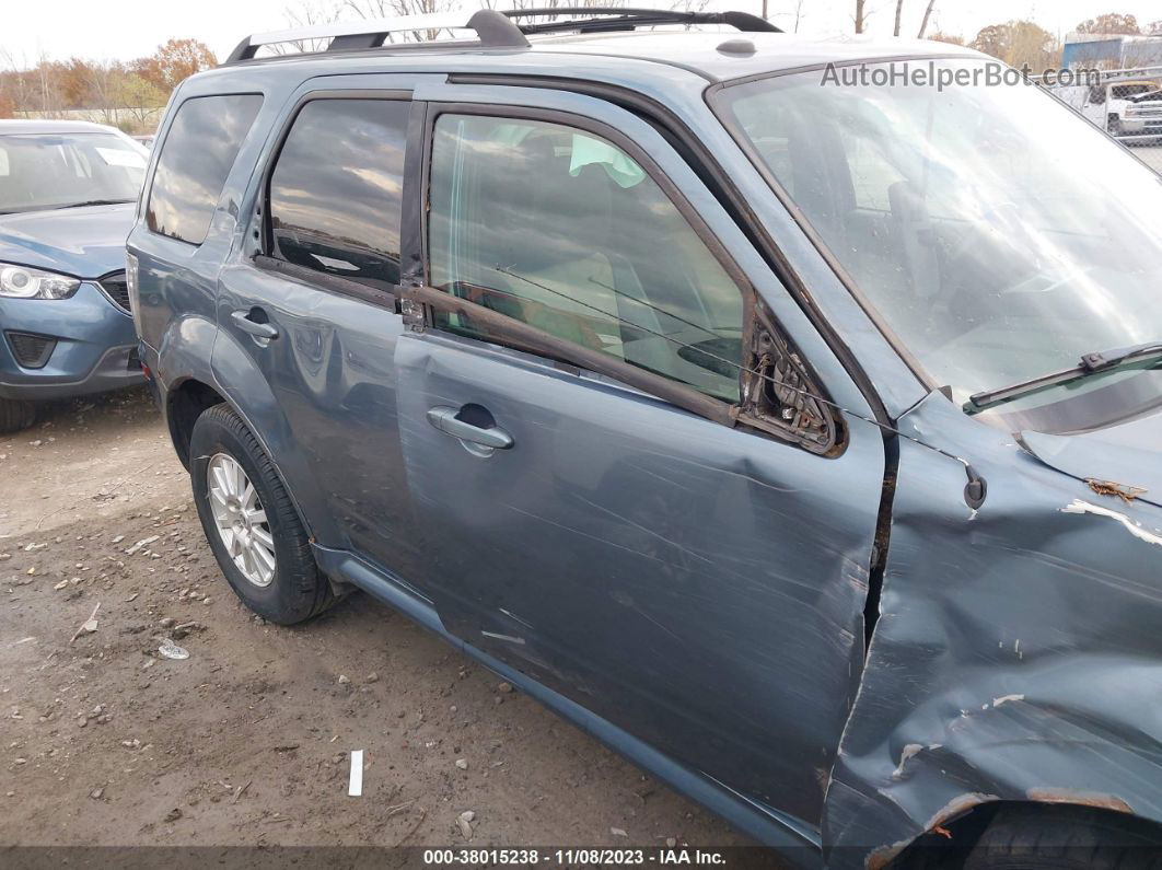 2011 Mercury Mariner Premier Light Blue vin: 4M2CN9HG7BKJ03356