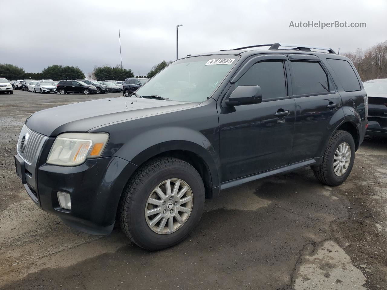 2011 Mercury Mariner Premier Черный vin: 4M2CN9HG7BKJ05446