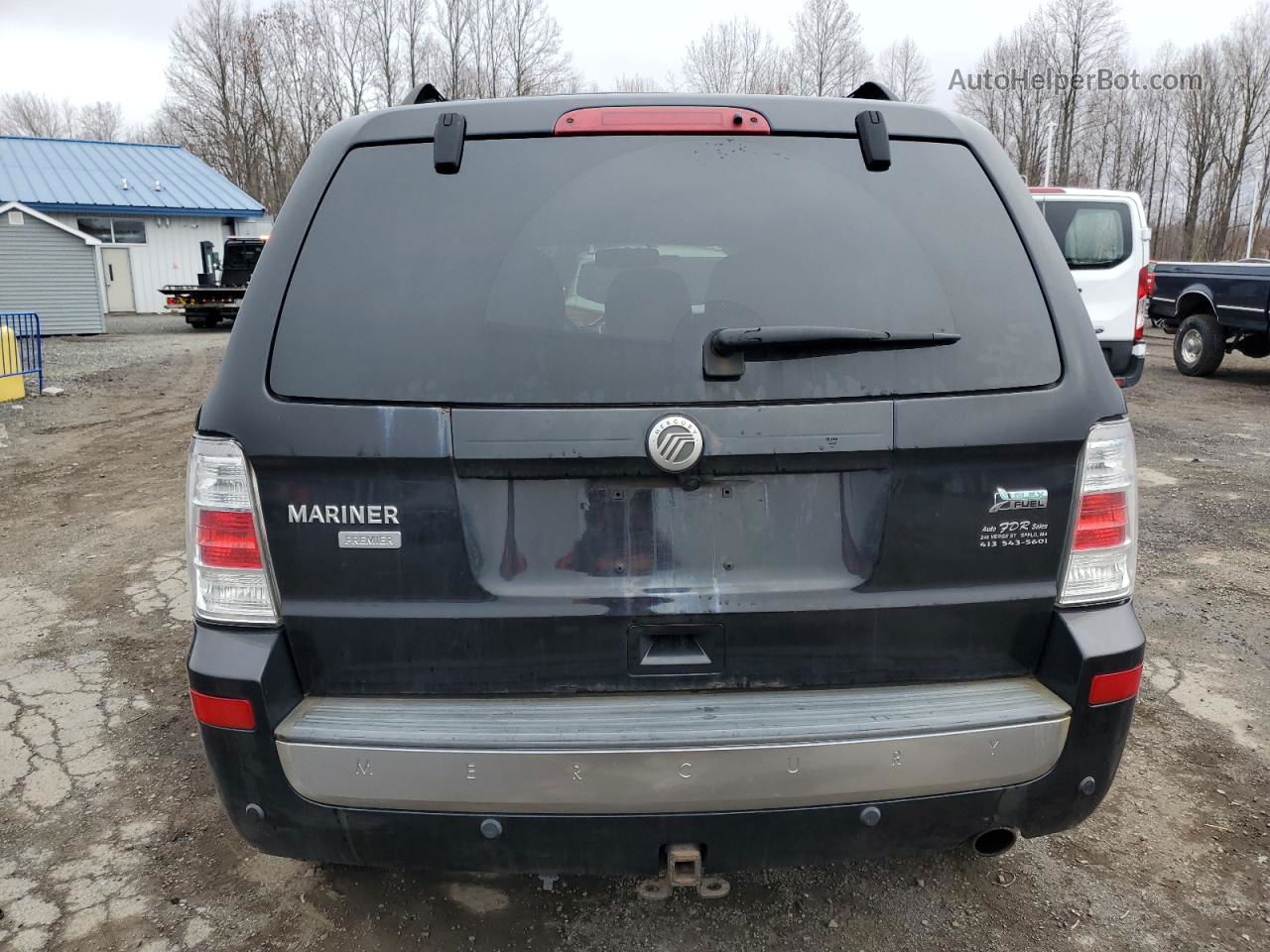 2011 Mercury Mariner Premier Черный vin: 4M2CN9HG7BKJ05446