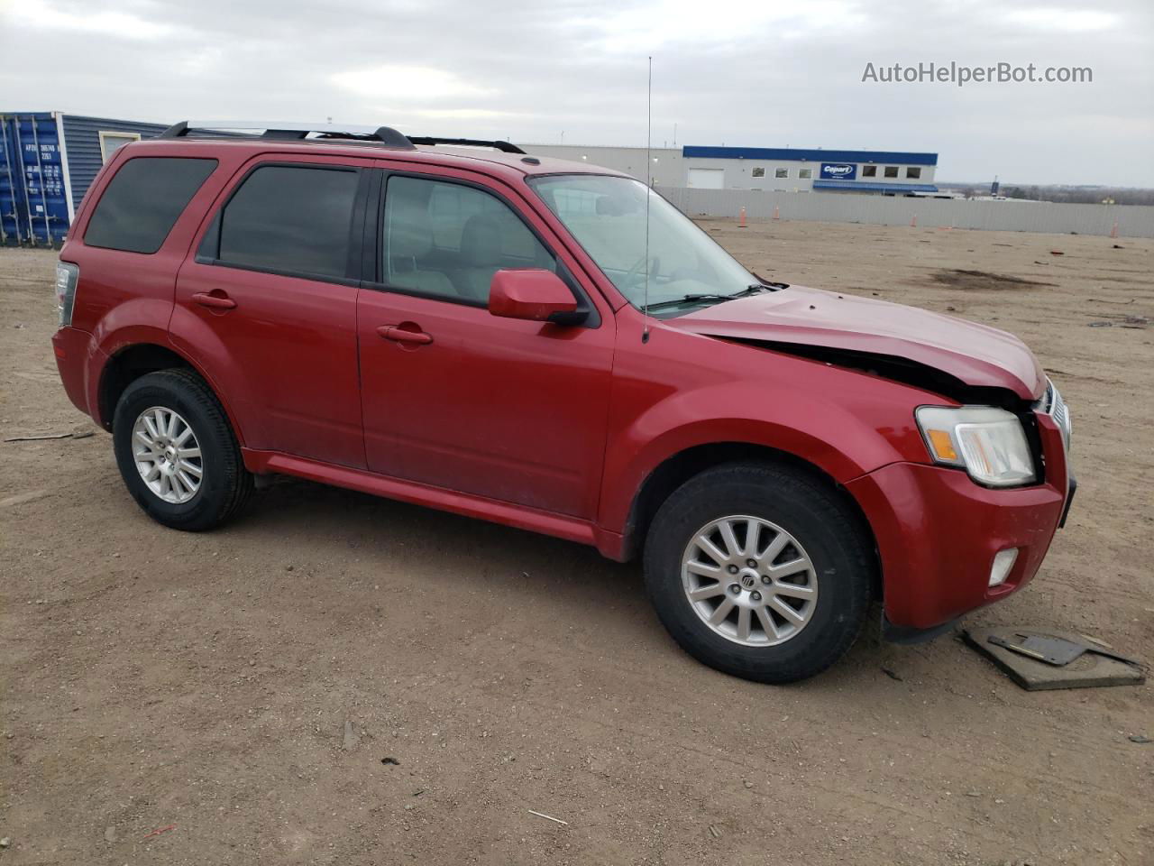 2011 Mercury Mariner Premier Red vin: 4M2CN9HG8BKJ07724