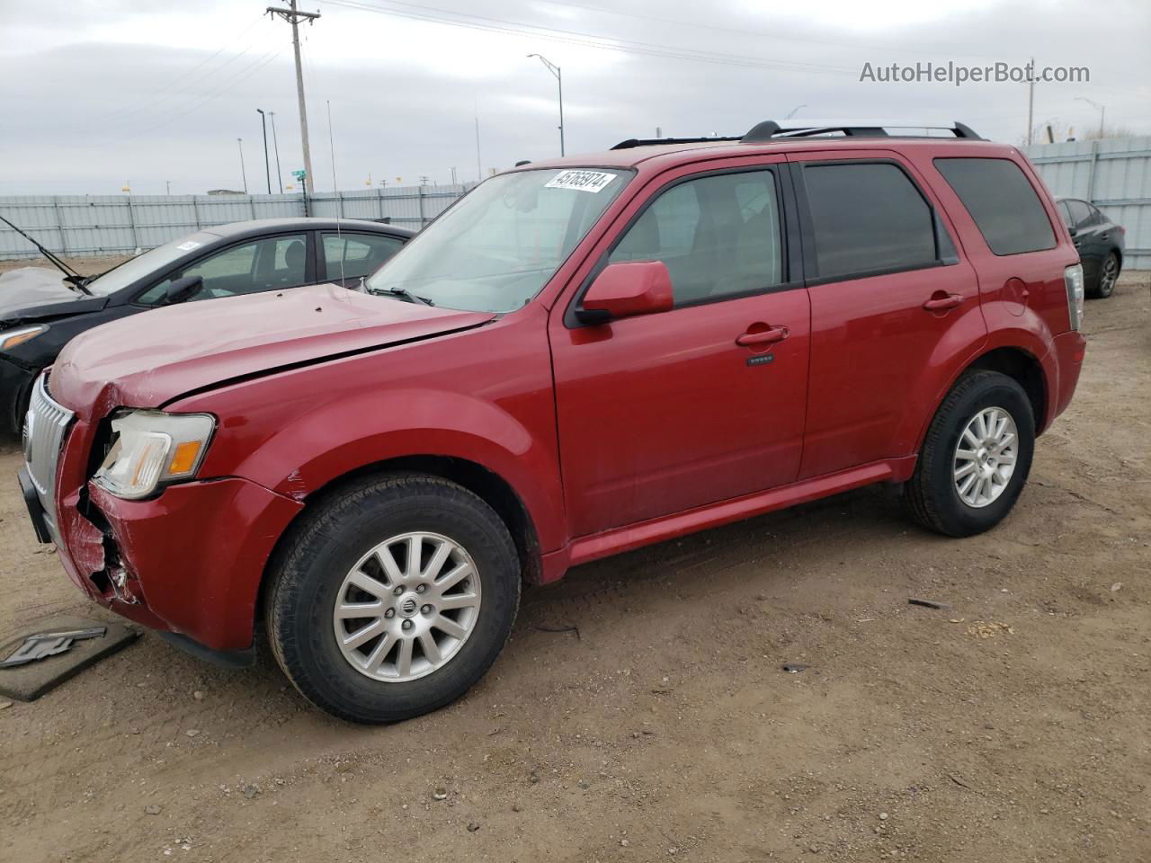 2011 Mercury Mariner Premier Red vin: 4M2CN9HG8BKJ07724