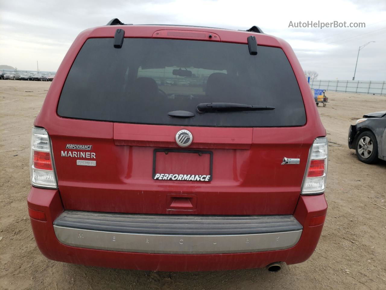 2011 Mercury Mariner Premier Red vin: 4M2CN9HG8BKJ07724