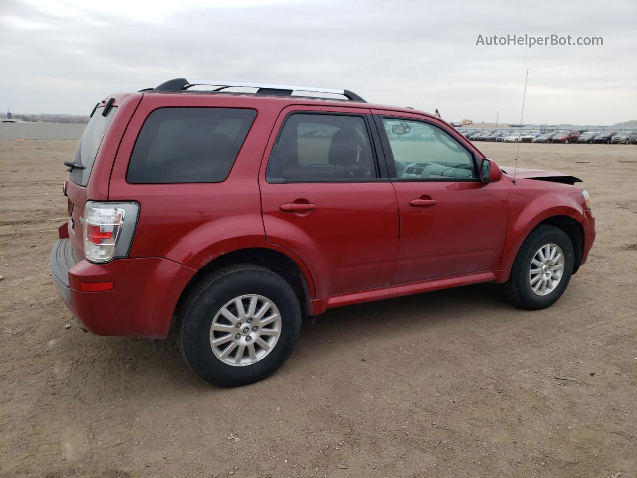 2011 Mercury Mariner Premier Red vin: 4M2CN9HG8BKJ07724