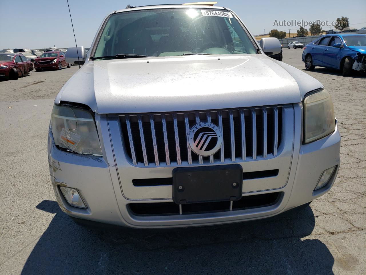 2010 Mercury Mariner Premier Silver vin: 4M2CN9HG9AKJ27723