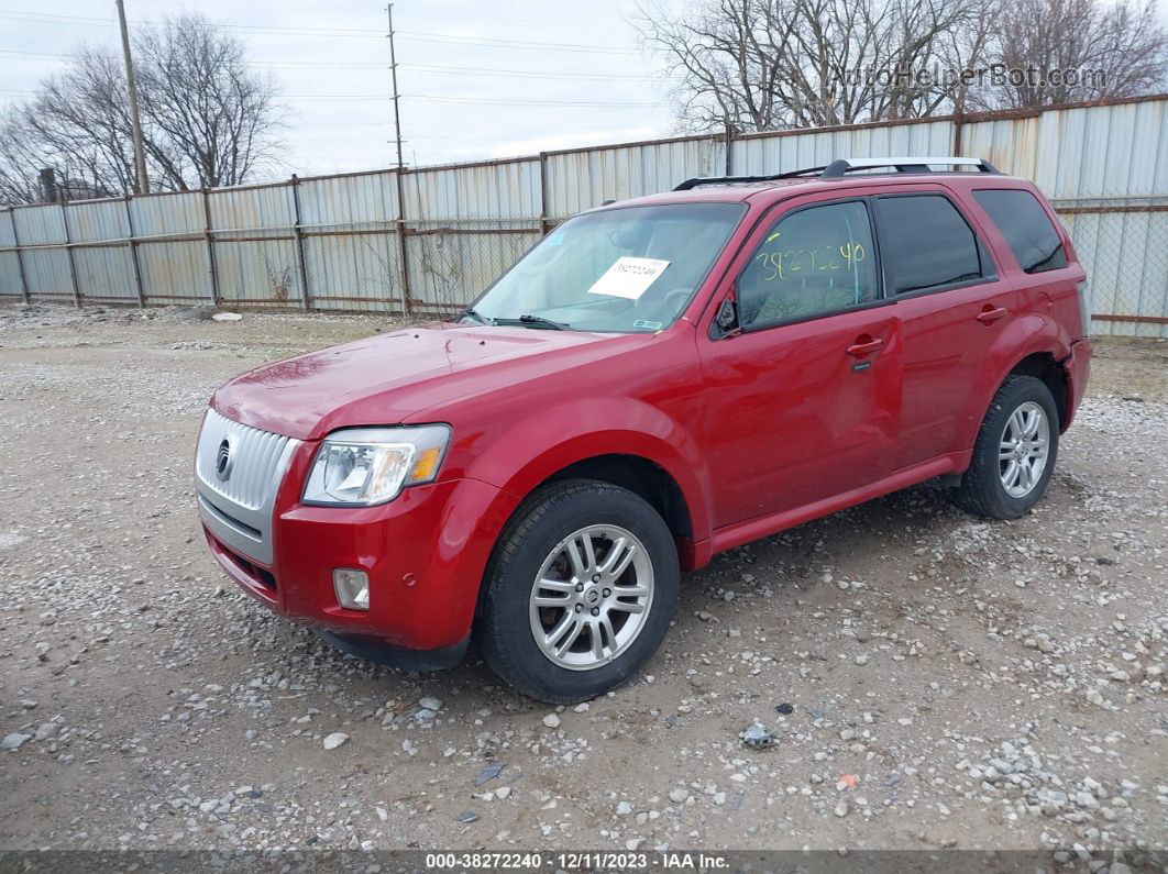 2011 Mercury Mariner Premier Red vin: 4M2CN9HG9BKJ02175