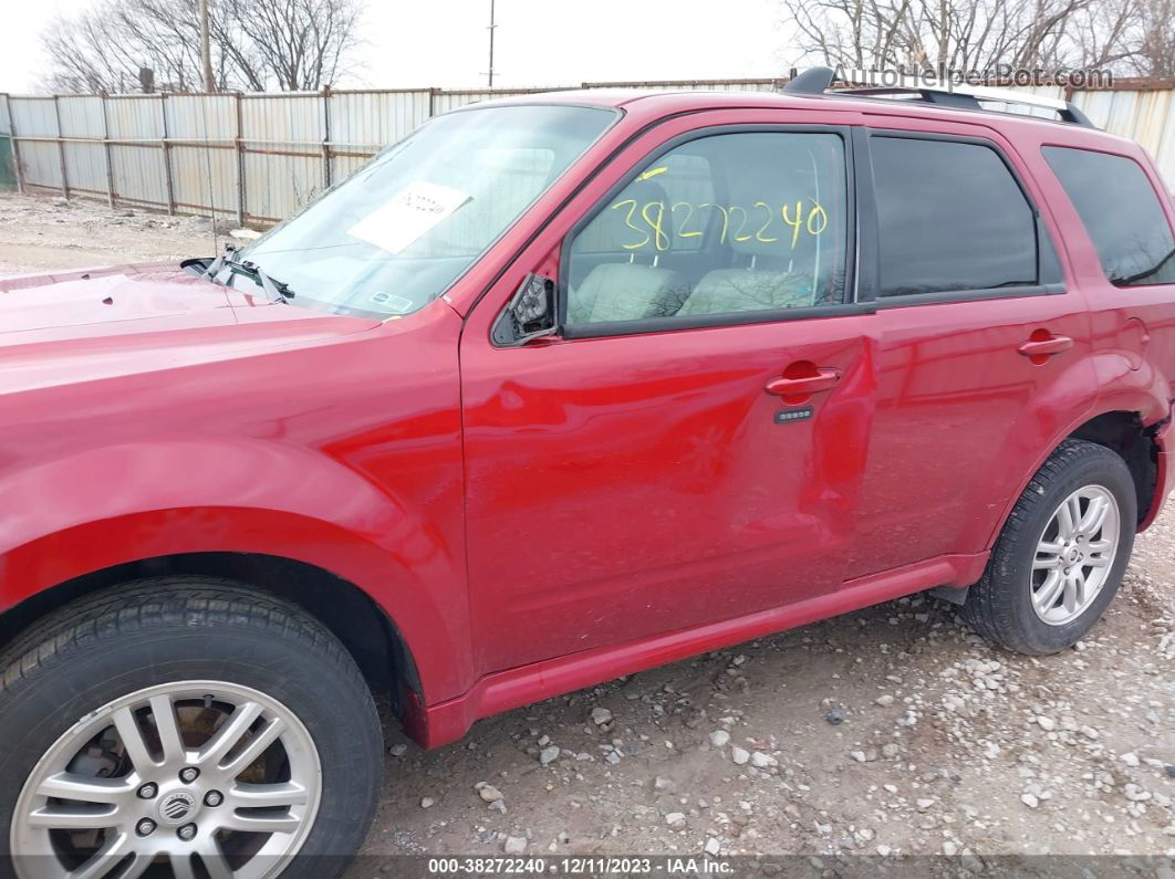 2011 Mercury Mariner Premier Red vin: 4M2CN9HG9BKJ02175