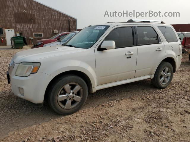 2011 Mercury Mariner Premier White vin: 4M2CN9HG9BKJ04329