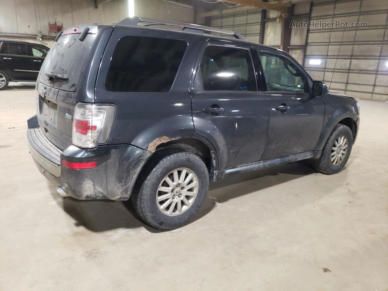 2010 Mercury Mariner Premier Black vin: 4M2CN9HGXAKJ08436