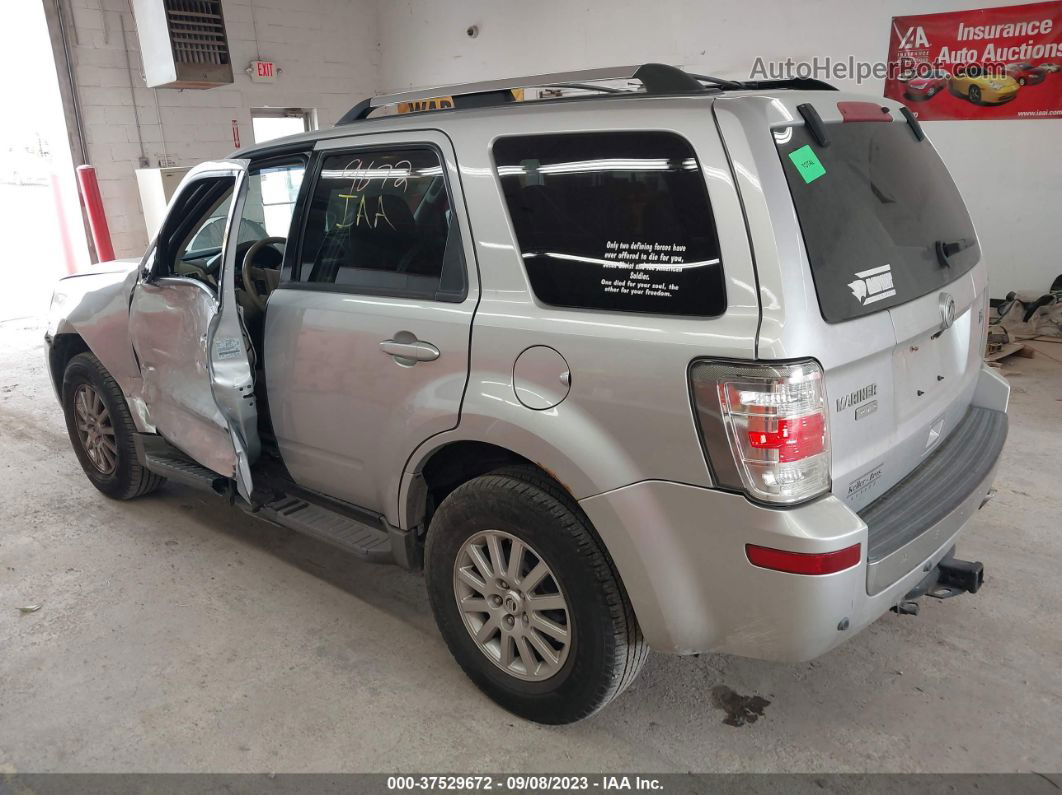 2010 Mercury Mariner Premier Silver vin: 4M2CN9HGXAKJ08985