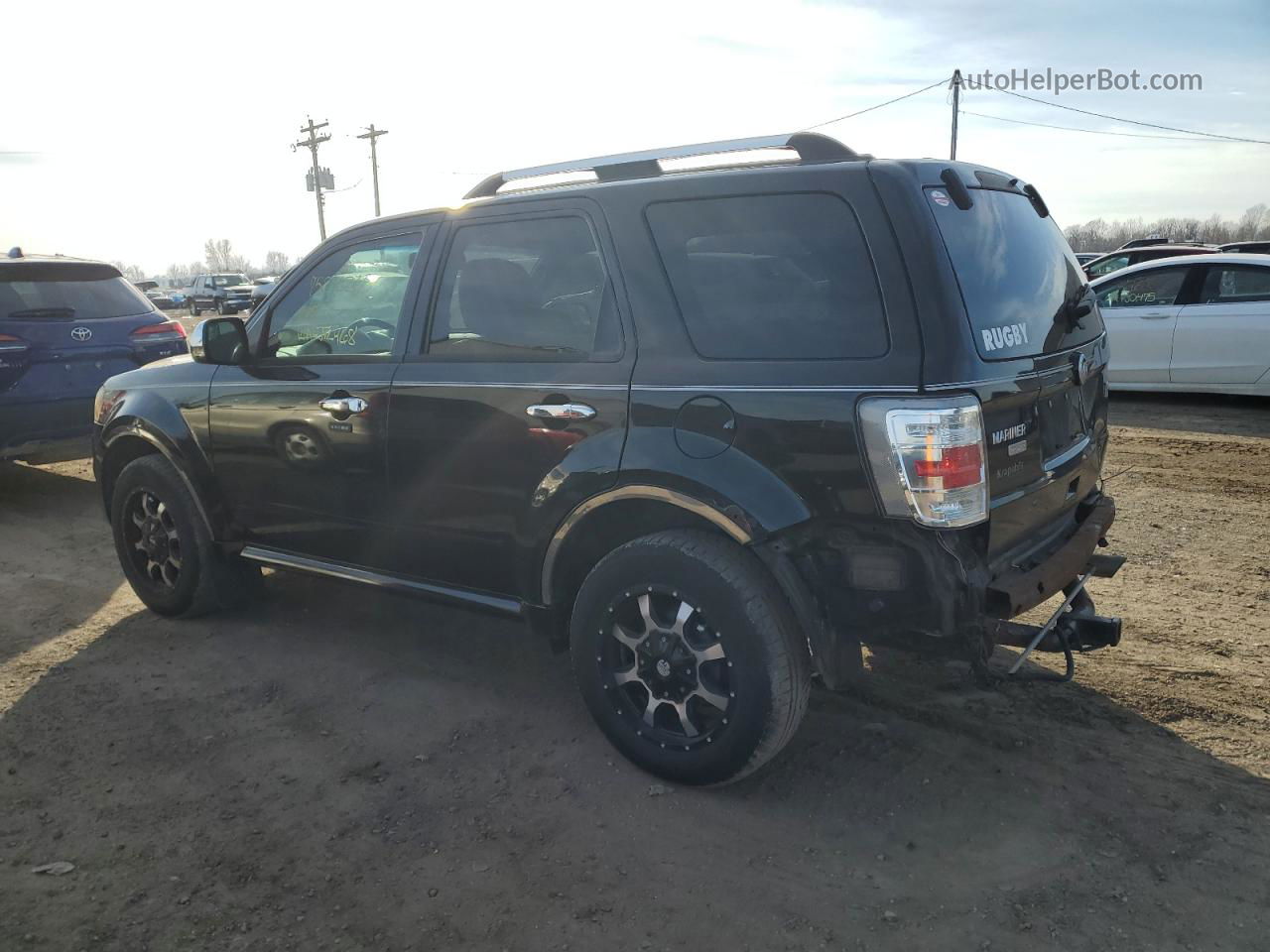 2010 Mercury Mariner Premier Black vin: 4M2CN9HGXAKJ12468