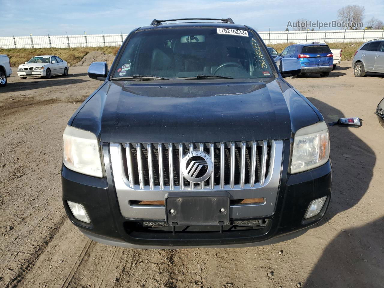 2010 Mercury Mariner Premier Black vin: 4M2CN9HGXAKJ12468